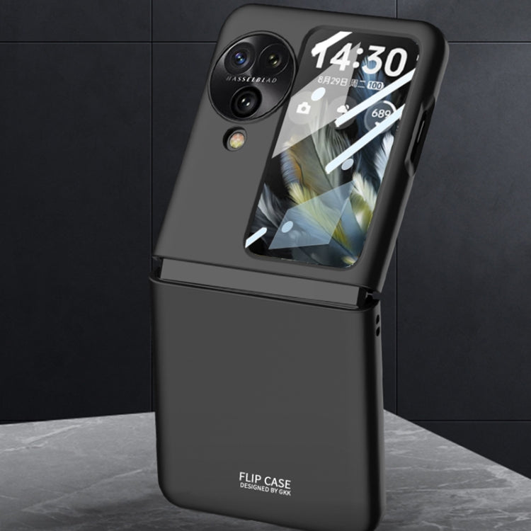 For OPPO Find N3 Flip GKK Integrated Ultra-thin Full Coverage Protective Phone Case(Black) - OPPO Cases by GKK | Online Shopping South Africa | PMC TechLife | Buy Now Pay Later Mobicred