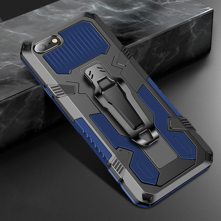 For iPhone 8 & 7 Machine Armor Warrior Shockproof PC + TPU Protective Case(Royal Blue) - More iPhone Cases by NILLKIN | Online Shopping South Africa | PMC Jewellery