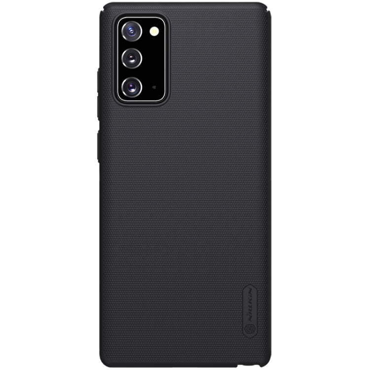 For Samsung Galaxy Note 20 NILLKIN Frosted Concave-convex Texture PC Protective Case(Black) - Galaxy Note20 Cases by NILLKIN | Online Shopping South Africa | PMC Jewellery