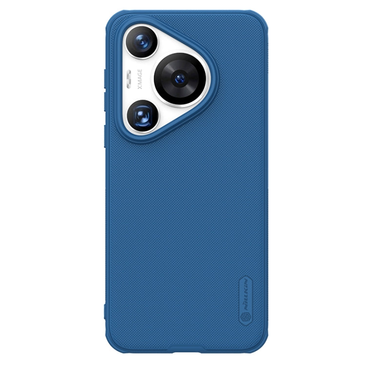 For Huawei P70 Pro NILLKIN Frosted Shield Pro PC + TPU Phone Case(Blue) - Huawei Cases by NILLKIN | Online Shopping South Africa | PMC Jewellery