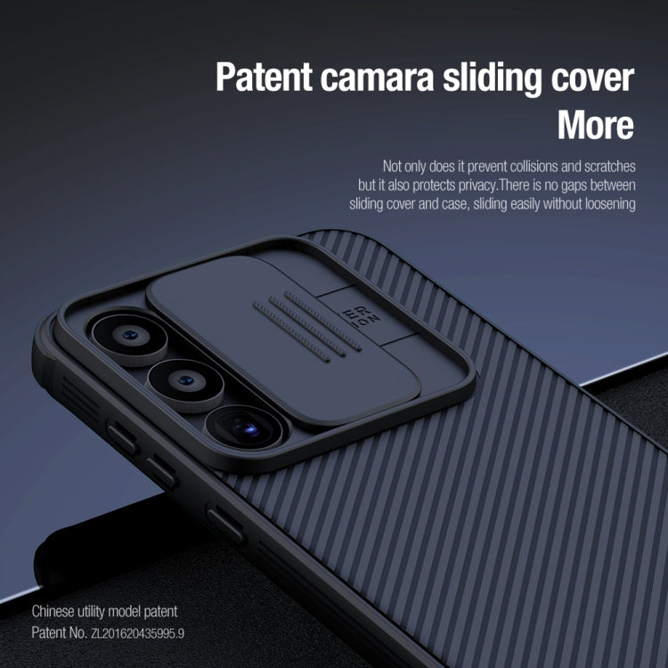 For Samsung Galaxy A55 NILLKIN CamShield Pro Magnetic PC Phone Case(Black) - Galaxy Phone Cases by NILLKIN | Online Shopping South Africa | PMC TechLife | Buy Now Pay Later Mobicred