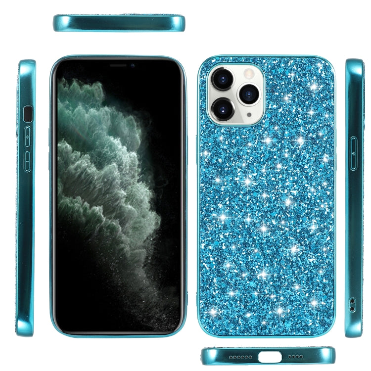 For iPhone 12 mini Glitter Powder Shockproof TPU Protective Case(Rose Gold) - free shipping - PMC TechLife - Order now!