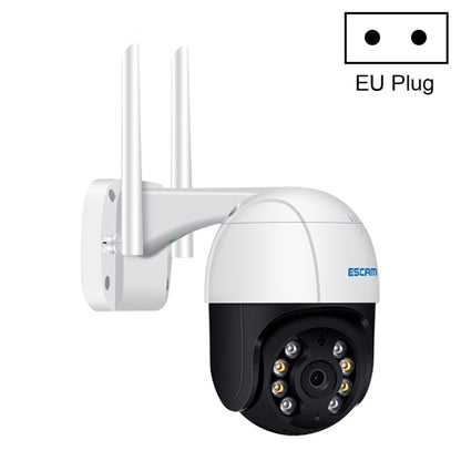 ESCAM QF518 5MP Smart WiFi IP Camera, Support AI Humanoid Detection / Auto Tracking / Dual Light Night Vision / Cloud Storage / Two Way Audio / TF Card, Plug:EU Plug(White) - Dome Camera by ESCAM | Online Shopping South Africa | PMC Jewellery | Buy Now Pay Later Mobicred