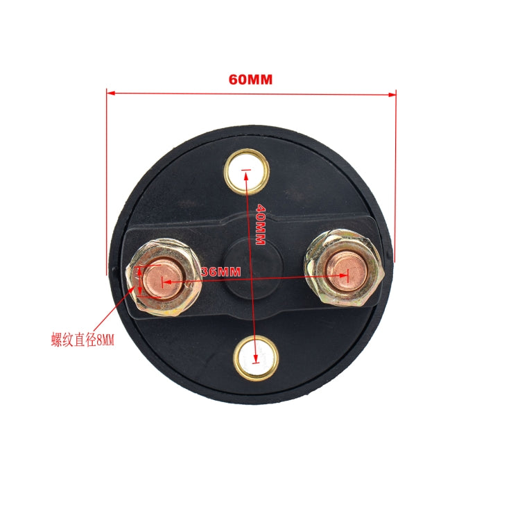 200A Car Battery Selector Isolator Disconnect Rotary Switch Cut - free shipping - PMC TechLife - Order now!