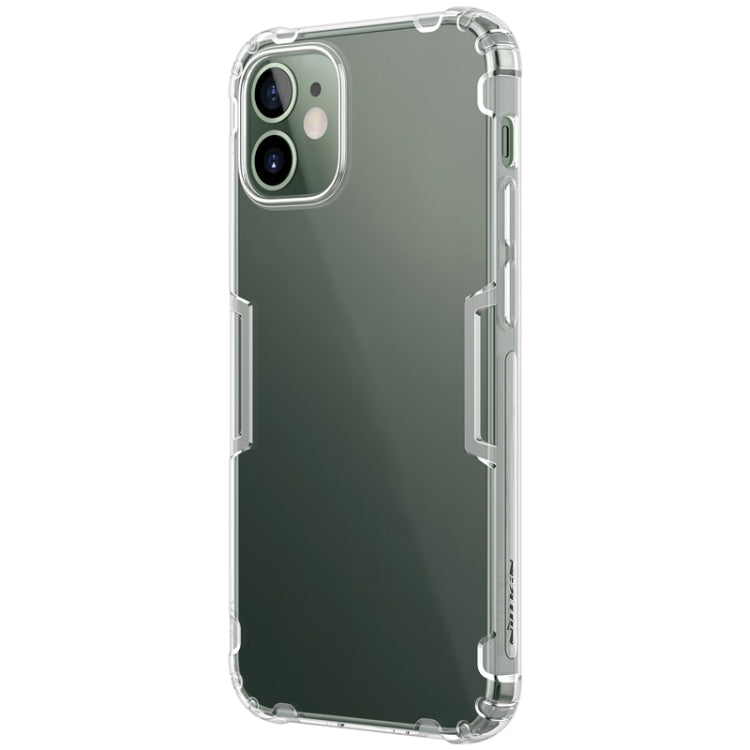 For iPhone 12 mini NILLKIN Nature TPU Transparent Soft Protective Case(White) - iPhone 12 mini Cases by NILLKIN | Online Shopping South Africa | PMC Jewellery