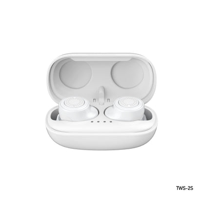 REMAX TWS-2S Bluetooth 5.0 Stereo True Wireless Bluetooth Earphone with Charging Box(White) - TWS Earphone by REMAX | Online Shopping South Africa | PMC Jewellery