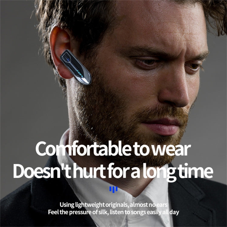 ME-3 Bluetooth 5.0 Business Style Touch Switch Bluetooth Earphone(Pink) - Bluetooth Earphone by PMC TechLife | Online Shopping South Africa | PMC TechLife