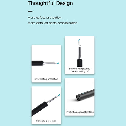 Bebird C3 4.5mm Wireless Wifi High-definition Visual Ear Spoon 3 Million Pixels Out Ear Visual Ear Spoon with IP67 Waterproof(Black) - Ear Care Tools by Bebird | Online Shopping South Africa | PMC Jewellery | Buy Now Pay Later Mobicred