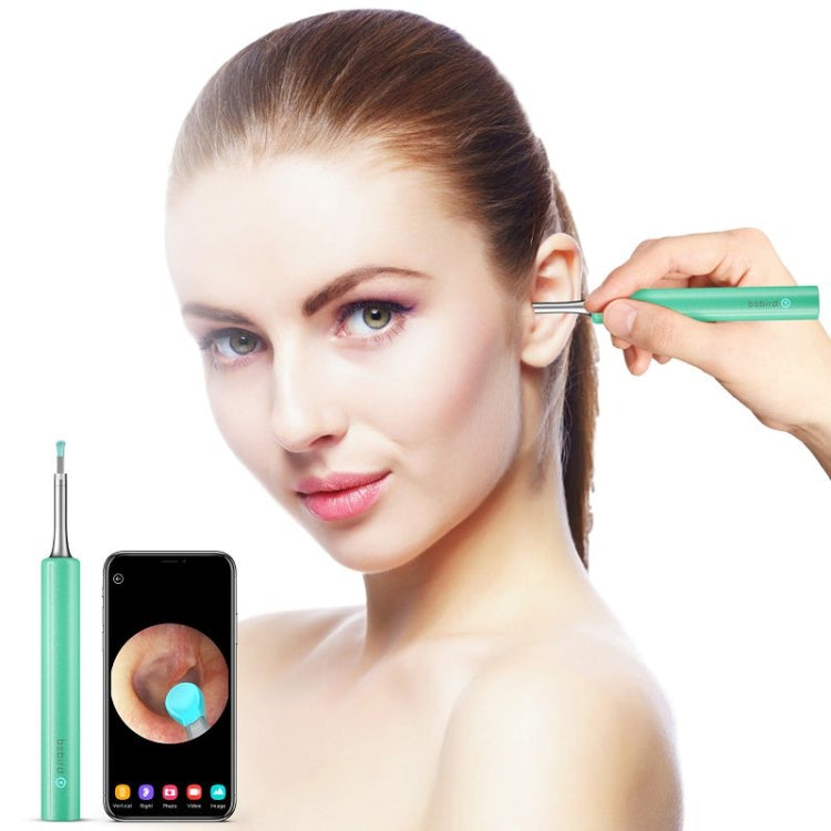 Bebird C3 Pro 2.4G 3.5mm Wireless Wifi High-definition Visual Ear Spoon 3 Million Pixels Out Ear Visual Ear Spoon(Green) - free shipping - PMC TechLife - Order now!