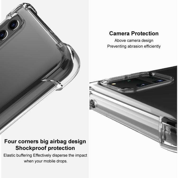 For Samsung Galaxy S20 FE / S20 Lite IMAK All Coverage Shockproof Airbag TPU Case(Transparent) - free shipping - PMC TechLife - Order now!