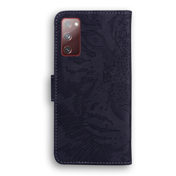 For Samsung Galaxy S20 FE / S20 FE 5G / S20 Lite Tiger Embossing Pattern Horizontal Flip Leather Case with Holder & Card Slots & Wallet(Black) - free shipping - PMC TechLife - Order now!