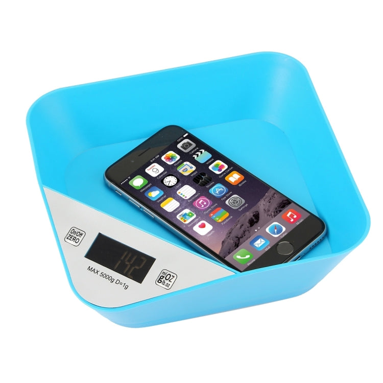 5000g x 1g Bowl Shaped LED Kitchen Electronic Scale - free shipping - PMC TechLife - Order now!