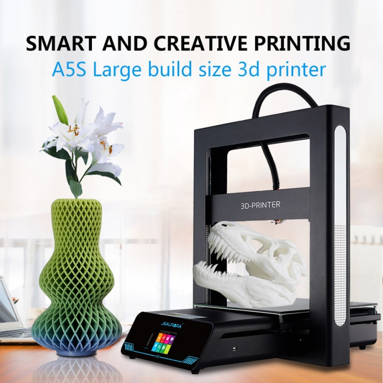JGAURORA A5S Desktop High Precision Metal Plate Frame Three-Dimensional Physical 3D Printer - free shipping - PMC TechLife - Order now!
