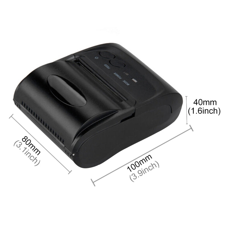 POS-5802 Thermal Line Bluetooth Receipt Printer(Black) - Printer by PMC Jewellery | Online Shopping South Africa | PMC Jewellery