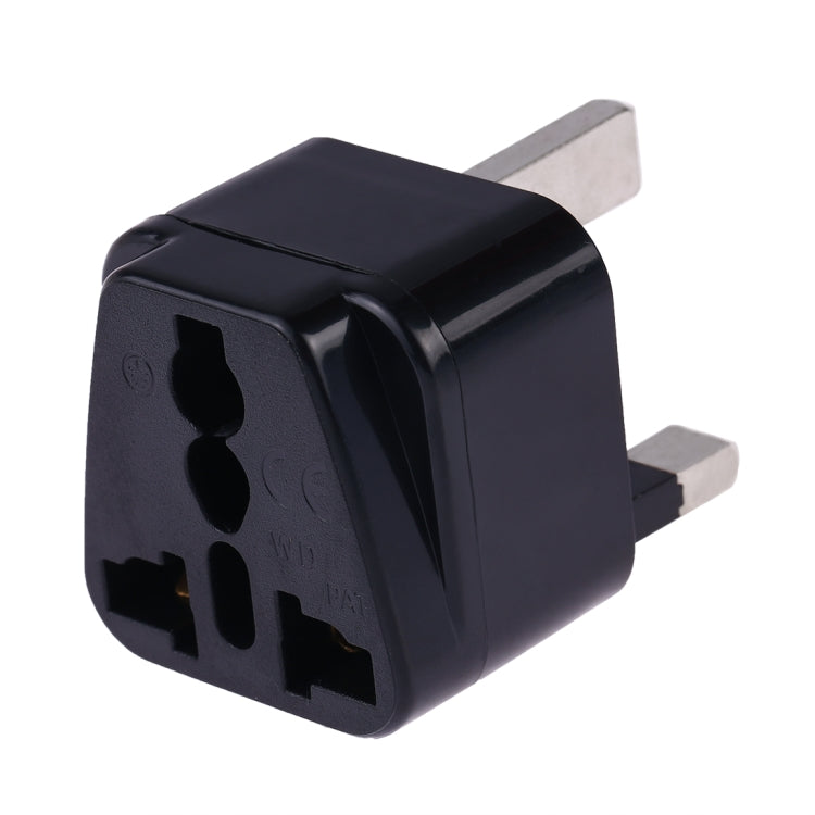 Portable Universal Socket to UK Plug Power Adapter Travel Charger (Black) - free shipping - PMC TechLife - Order now!