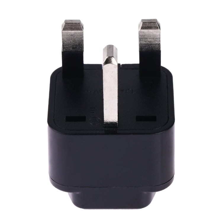 Portable Universal Socket to UK Plug Power Adapter Travel Charger (Black) - free shipping - PMC TechLife - Order now!