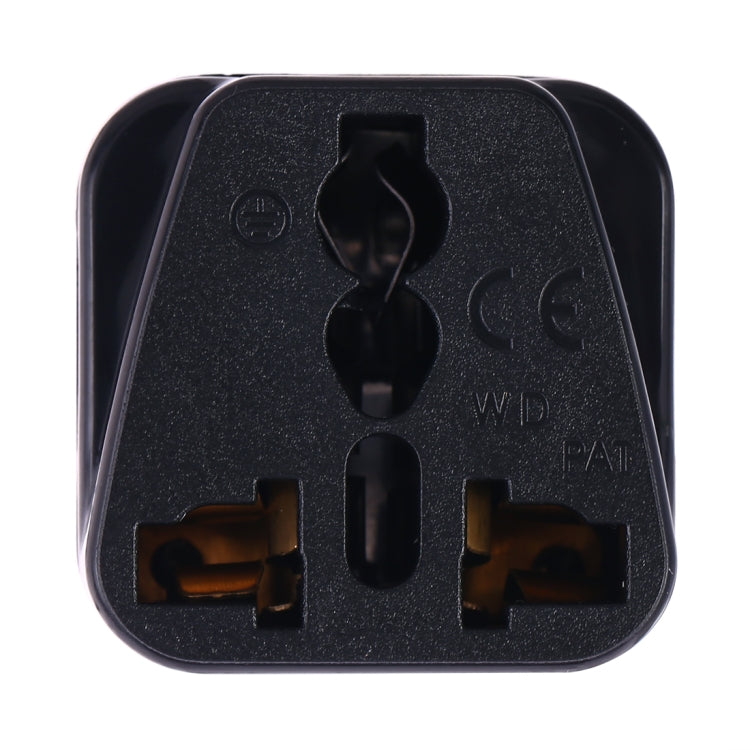 Portable Universal Socket to UK Plug Power Adapter Travel Charger (Black) - free shipping - PMC TechLife - Order now!