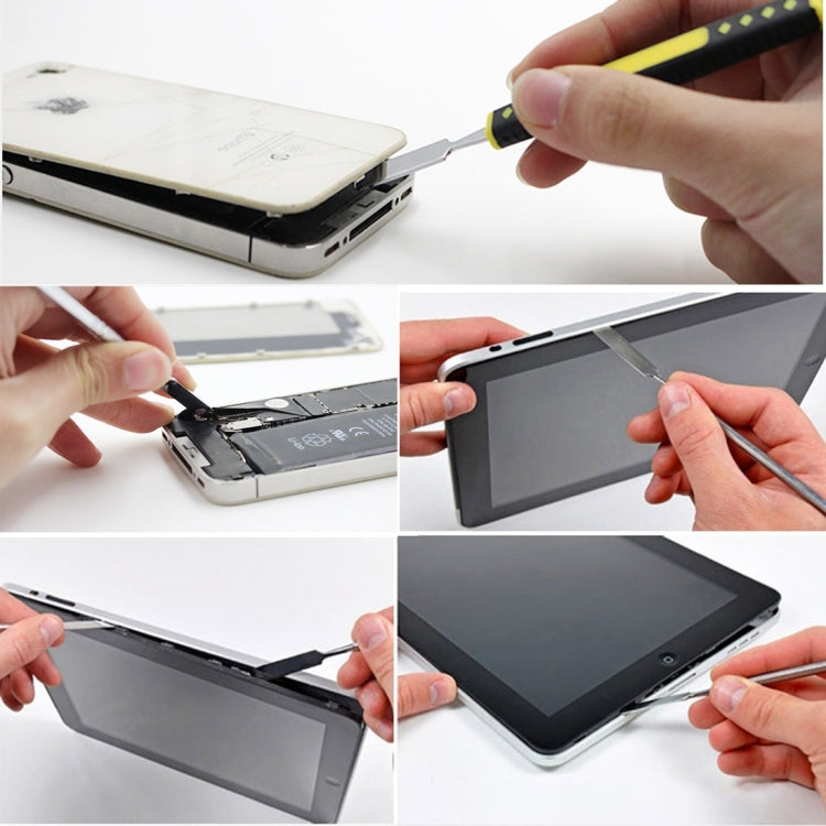 Professional Mobile Phone / Tablet PC Metal Disassembly Rods Repairing Tool, Length: 17.5cm (Silver) - Crowbar by PMC TechLife | Online Shopping South Africa | PMC TechLife