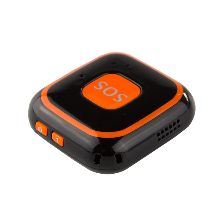 V28 Necklace Style GSM Mini LBS WiFi AGPS Tracker SOS Communicator(Black) - Personal Tracker by PMC TechLife | Online Shopping South Africa | PMC TechLife