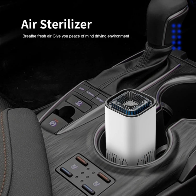 Car Electrical Appliances, K2 Car Negative Ion Air Purifier (White) - free shipping - PMC TechLife - Order now!
