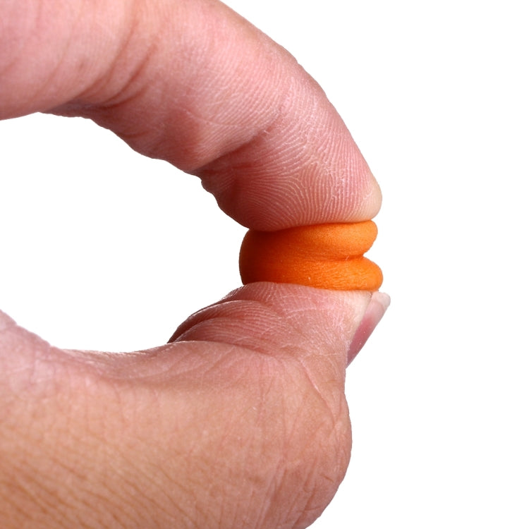 Ten Pairs Non-toxic Orange Soft Memory Foam Material Earplug for Sleeping(Orange) - Ear Care Tools by PMC TechLife | Online Shopping South Africa | PMC TechLife