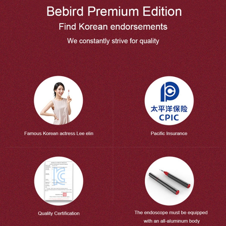 Bebird B1 Intelligent HD Visual Ear Cleaner Earwax Tool, Standard Version(Silver) - Ear Care Tools by Bebird | Online Shopping South Africa | PMC Jewellery | Buy Now Pay Later Mobicred