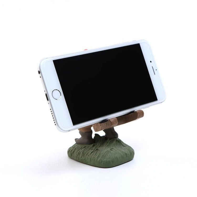 Keepwood KW-0111B Santa Claus Dwarf Shape Creative Desktop Mobile Phone Holder Bracket - Desktop Holder by Keepwood | Online Shopping South Africa | PMC Jewellery