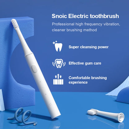 Original Xiaomi Mijia T100 Sonic Electric Toothbrush(White) - Toothbrushes by Xiaomi | Online Shopping South Africa | PMC Jewellery