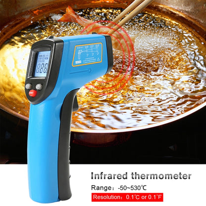 BENETECH GM531 Handheld Thermometer Cooking Digital Infrared Thermometer, Measure Range: -50~530 C - Infra-red Thermoscope by BENETECH | Online Shopping South Africa | PMC Jewellery | Buy Now Pay Later Mobicred