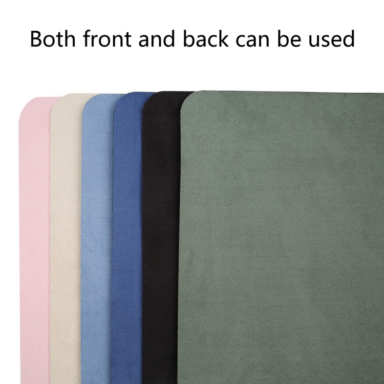 Multifunction Business PU Leather Mouse Pad Keyboard Pad Table Mat Computer Desk Mat, Size: 60 x 30cm(Black) - free shipping - PMC TechLife - Order now!