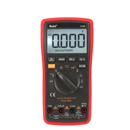 Kaisi K-890 Professional LCD Digital Multimeter Electrical Handheld Digital Multimeter Tester - Current & Voltage Tester by Kaisi | Online Shopping South Africa | PMC Jewellery | Buy Now Pay Later Mobicred