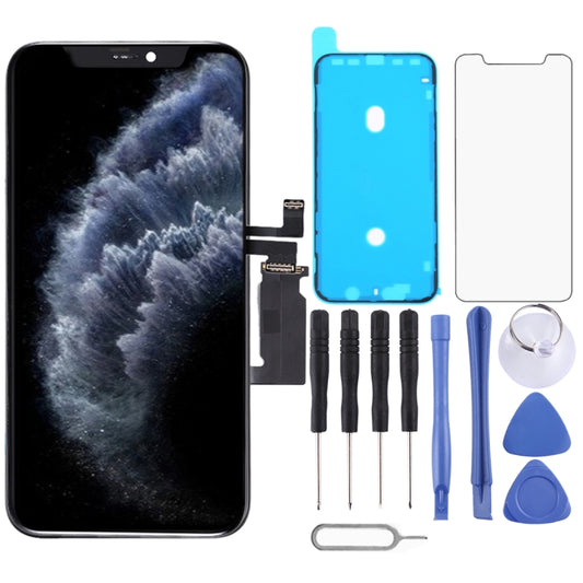 GX OLED LCD Screen for iPhone 11 Pro Digitizer Full Assembly with Frame(Black) - LCD Related Parts by GX | Online Shopping South Africa | PMC Jewellery | Buy Now Pay Later Mobicred