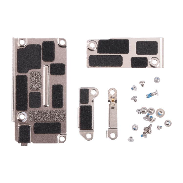 LCD Battery Iron Sheet Cover Set With Sticker + Screws for iPhone 12 / 12 Pro - Metal Parts by PMC TechLife | Online Shopping South Africa | PMC TechLife