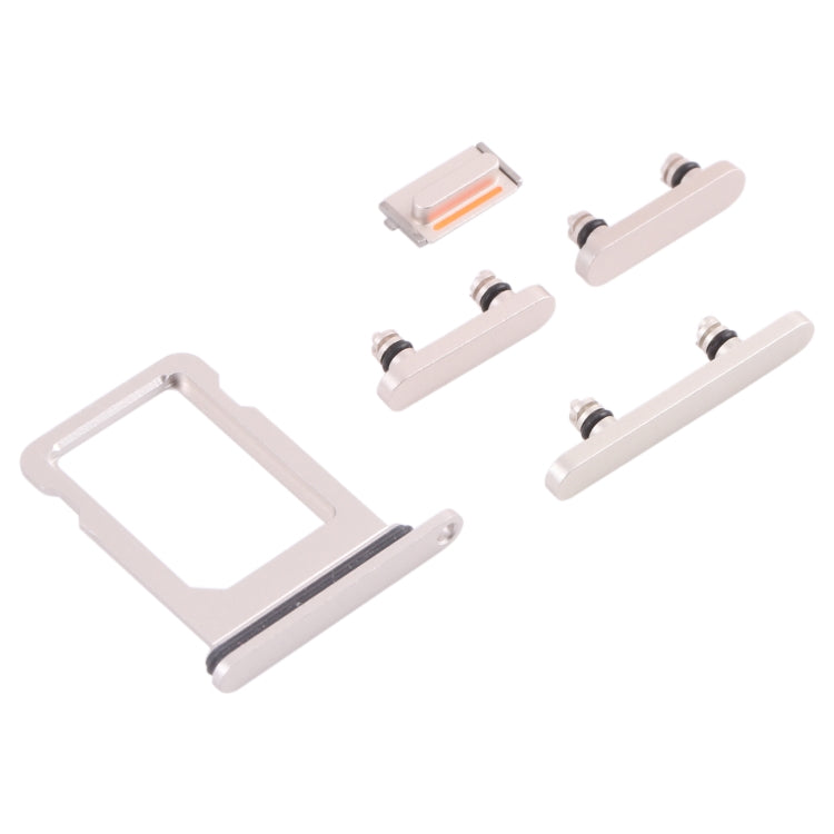SIM Card Tray + Side Keys for iPhone 13(Starlight) - Others by PMC TechLife | Online Shopping South Africa | PMC TechLife