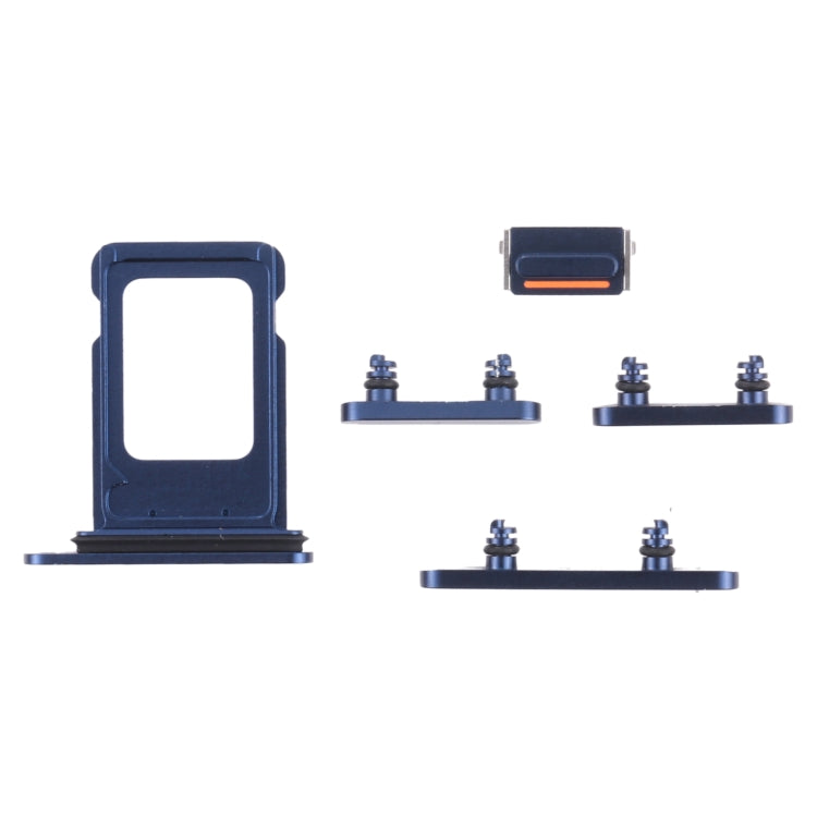 SIM Card Tray + SIM Card Tray + Side Keys for iPhone 13(Blue) - Others by PMC TechLife | Online Shopping South Africa | PMC TechLife