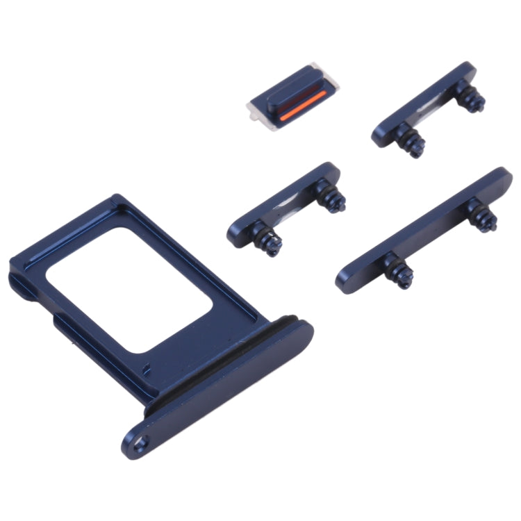 SIM Card Tray + SIM Card Tray + Side Keys for iPhone 13(Blue) - Others by PMC TechLife | Online Shopping South Africa | PMC TechLife