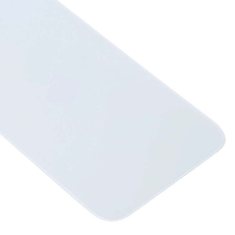 Easy Replacement Big Camera Hole Glass Back Battery Cover for iPhone 13 Pro Max(White) - Back Cover by PMC Jewellery | Online Shopping South Africa | PMC Jewellery