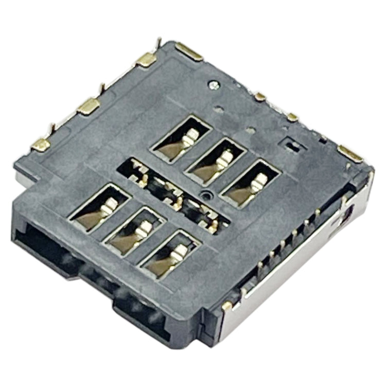 Double SIM Card Reader Socket for iPhone 13 Pro - free shipping - PMC TechLife - Order now!