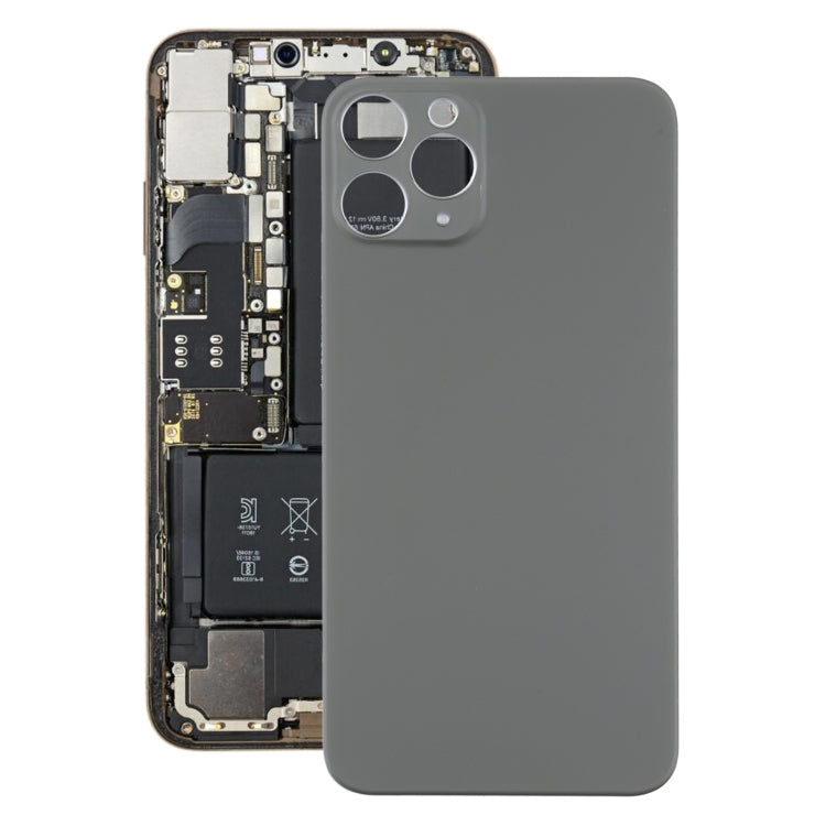Battery Back Cover for iPhone 12 Pro Max(Graphite) - Back Cover by PMC TechLife | Online Shopping South Africa | PMC TechLife