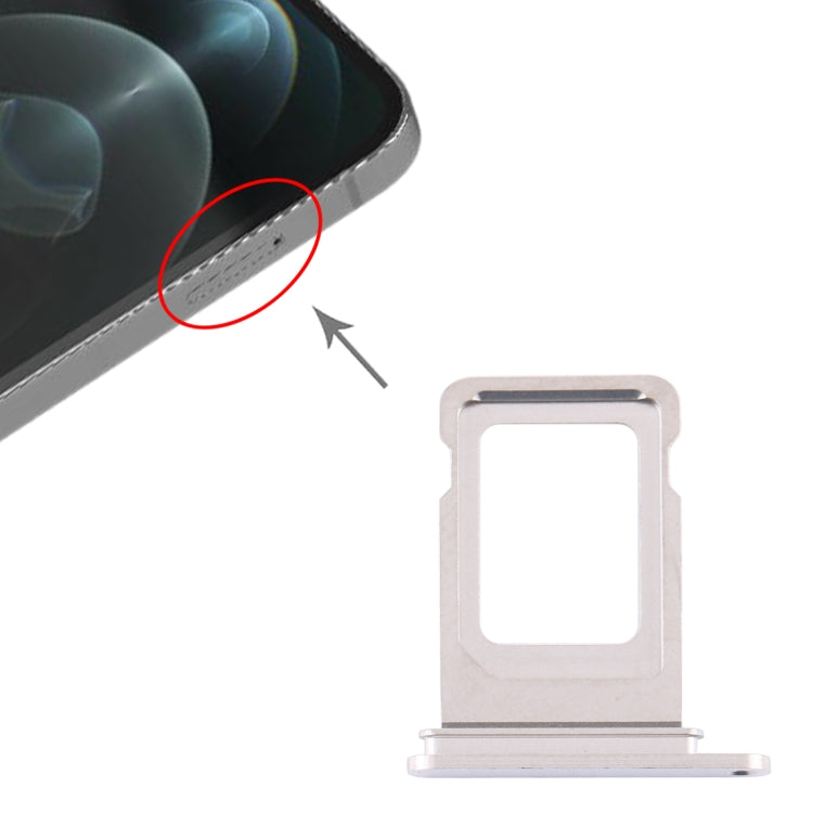 SIM Card Tray for iPhone 12 Pro Max(Silver) - free shipping - PMC TechLife - Order now!