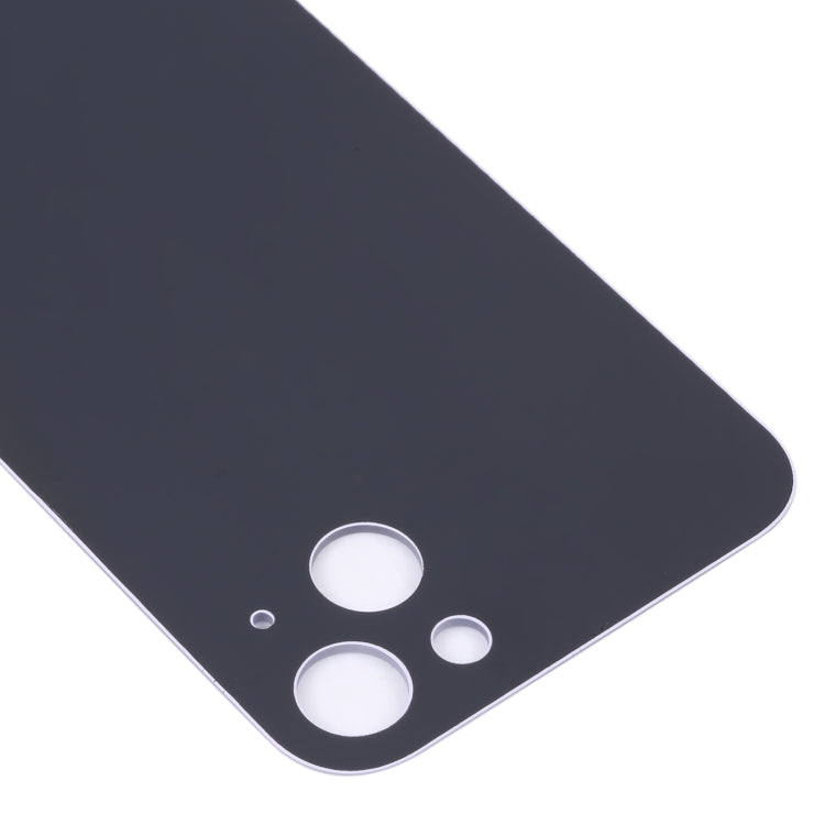 For iPhone 14 Plus Easy Replacement Big Camera Hole Glass Back Battery Cover(Purple) -  by PMC TechLife | Online Shopping South Africa | PMC TechLife