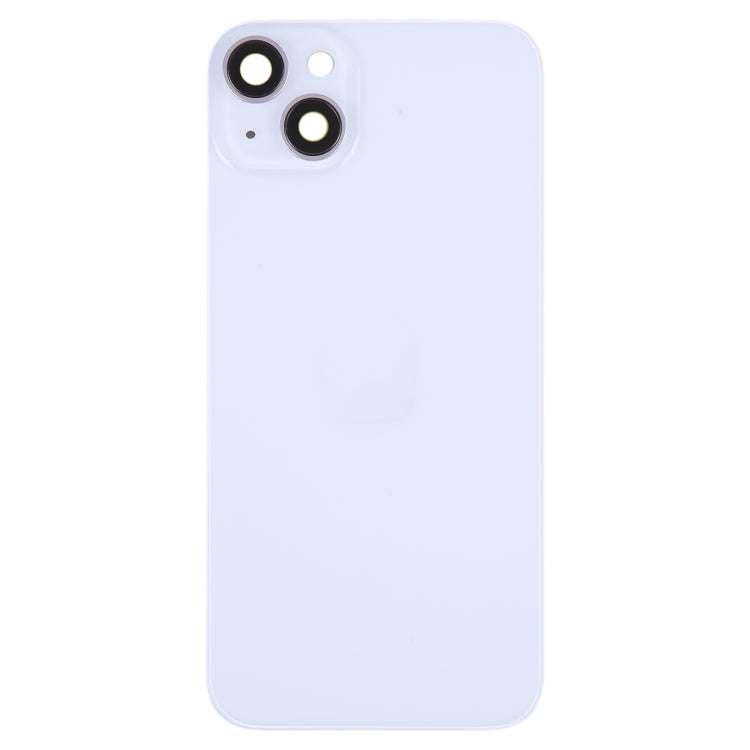 Glass Battery Back Cover with Holder for iPhone 14 Plus(Purple) - free shipping - PMC TechLife - Order now!