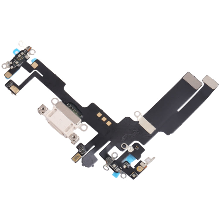 For iPhone 14 Charging Port Flex Cable (White) -  by PMC TechLife | Online Shopping South Africa | PMC TechLife