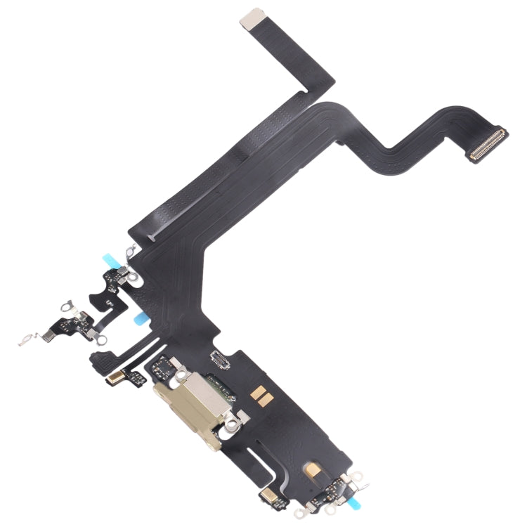 For iPhone 14 Pro Max Charging Port Flex Cable (Gold) -  by PMC TechLife | Online Shopping South Africa | PMC TechLife
