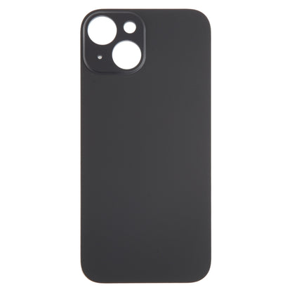 For iPhone 15 Glass Battery Back Cover(Black) -  by PMC Jewellery | Online Shopping South Africa | PMC Jewellery