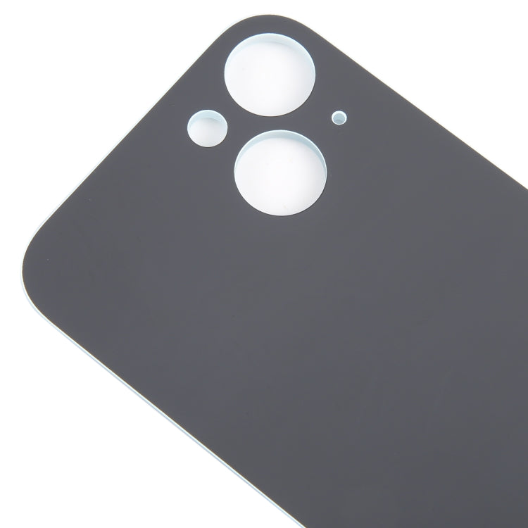For iPhone 15 Glass Battery Back Cover(Blue) -  by PMC TechLife | Online Shopping South Africa | PMC TechLife