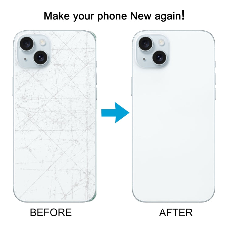 For iPhone 15 Plus Glass Battery Back Cover(Blue) -  by PMC TechLife | Online Shopping South Africa | PMC TechLife