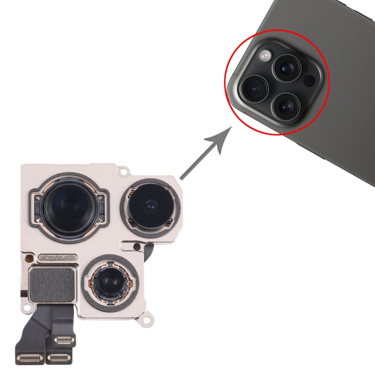For iPhone 15 Pro Back Facing Camera -  by PMC TechLife | Online Shopping South Africa | PMC TechLife