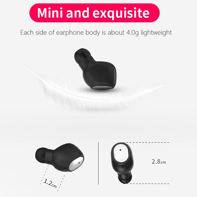 Q2 TWS Bluetooth 5.0 Binaural Stereo Wireless Sports Bluetooth Earphone(White) - TWS Earphone by PMC TechLife | Online Shopping South Africa | PMC TechLife