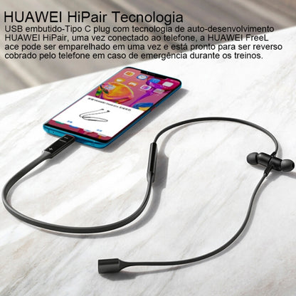 Original Huawei FreeLace CM70-C Bluetooth 5.0 Waterproof Hanging Neck Sports In-ear Bluetooth Headset(Purple) - Neck-mounted Earphone by Huawei | Online Shopping South Africa | PMC Jewellery